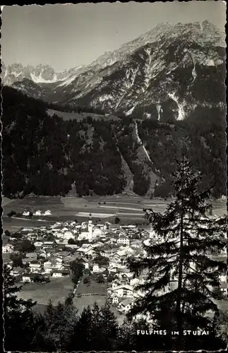 Ak Fulpmes im Stubai Tirol, Schlickeralm, Ortansicht, Berg