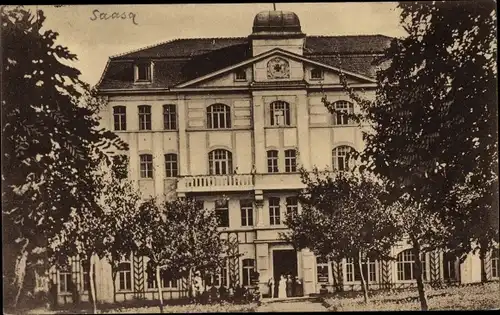 Ak Saasa Eisenberg in Thüringen, Schwestern Erholungsheim z. Roten Kreuz