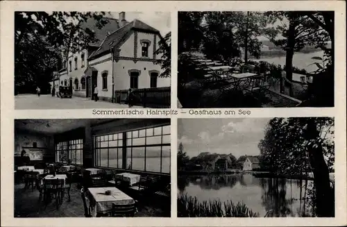 Ak Hainspitz in Thüringen, Gasthof am See, Seeblick