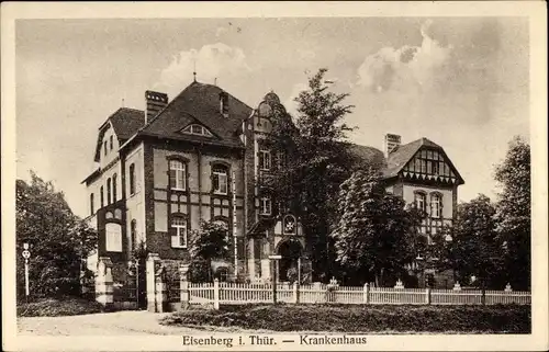 Ak Eisenberg in Thüringen, Krankenhaus