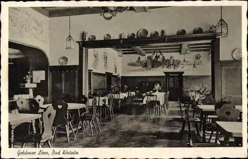 Ak Bad Köstritz in Thüringen, Goldener Löwe