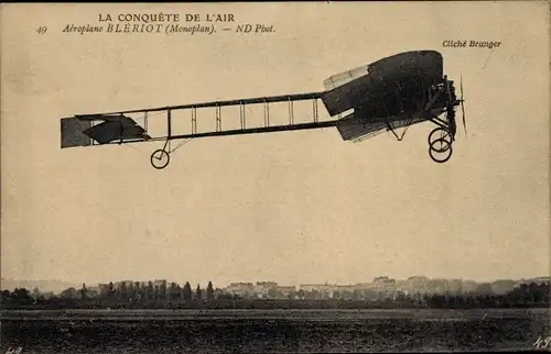 Ak Aviation, Louis Blériot, Luftfahrtpionier, Monoplan