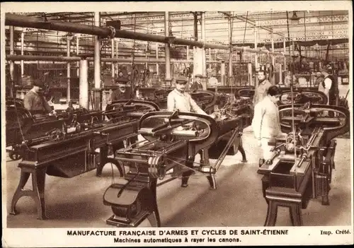 Ak Manufacture Francaise d'Armes et Cycles de Saint Etienne, Machines automatiques