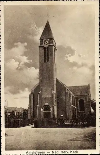 Ak Amstelveen Nordholland Niederlande, Ned. Herv. Kerk