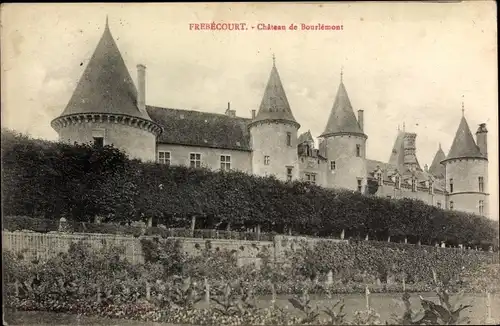 Ak Frebécourt Lothringen Vosges, Chateau de Bourlemont