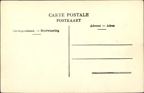 Ak Bouchcut, Inhaling van den Heer Burgermeester Ch. Brees, op Maart 1912, Maagdekenswagen