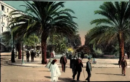 Ak Tunis Tunesien, Avenue Jules Ferry