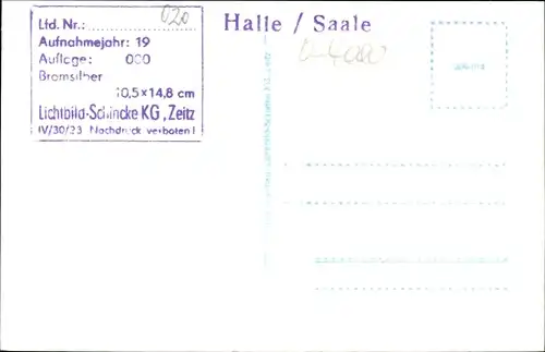 Foto Ak Halle an der Saale, Partie in der Stadt, Kirche