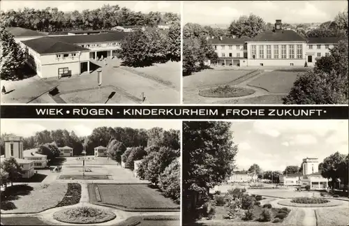 Ak Wiek auf Rügen, Kinderkurheim Frohe Zukunft