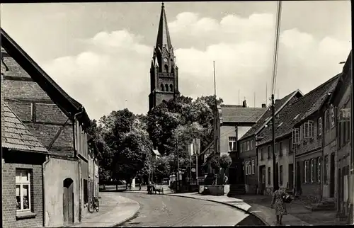 Ak Röbel an der Müritz, St. Marienkirche