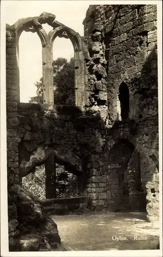 Ak Oybin in der Oberlausitz, Ruine