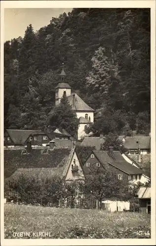 Ak Oybin in der Oberlausitz, Kirche