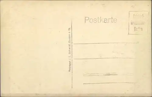 Ak Speyer am Rhein, Lutherdenkmal in der Gedächtniskirche