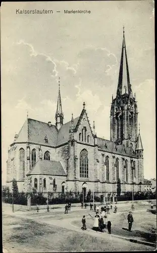 Ak Kaiserslautern in der Pfalz, Marienkirche