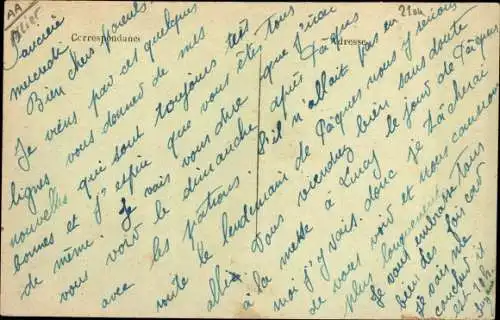 Ak Le Veurdre Allier, Le Monument commémoratif