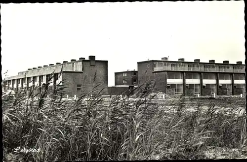 Ak Lelystad Flevoland Niederlande, Wohnhäuser