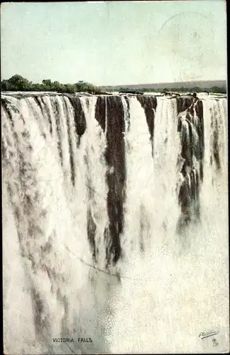 Ak Victoria Falls Simbabwe, Wasserfall