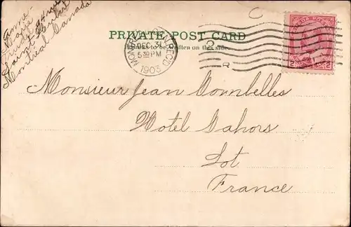 Ak Montreal Québec Kanada, Elevator, Seilbahn mit Berg- und Talstation