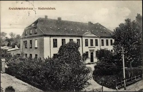 Ak Haderslev Hadersleben Dänemark, Kreiskrankenhaus