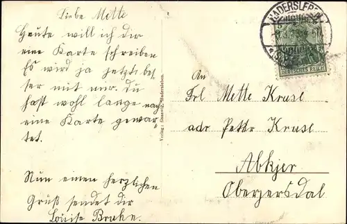 Ak Haderslev Hadersleben Dänemark, Kreiskrankenhaus