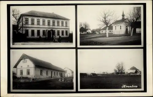 Foto Ak Horušice Region Mittelböhmen, Stadtansichten, Kapelle