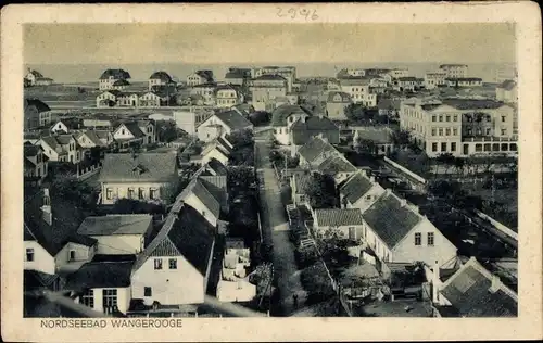 Ak Nordseebad Wangerooge in Ostfriesland, Panorama