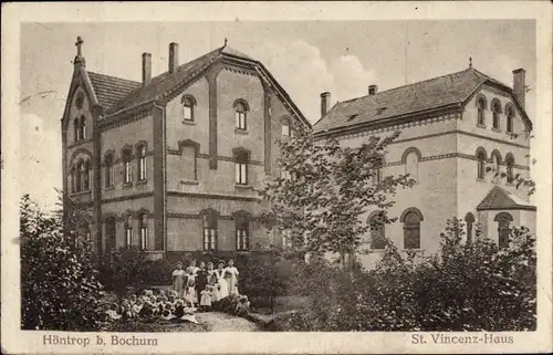 Ak Höntrop Bochum im Ruhrgebiet, St. Vincenz Haus