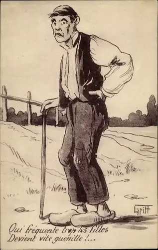 Künstler Ak Griff, Qui frequente trop les filles