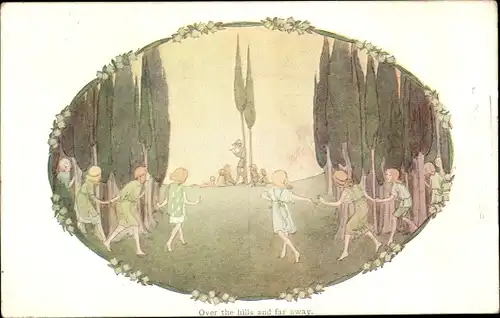 Künstler Ak Willebeek Le Mair, H., Little songs of long ago, over the hills and far away