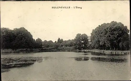 Ak Bulgnéville Lothringen Vosges, L'Etang, See