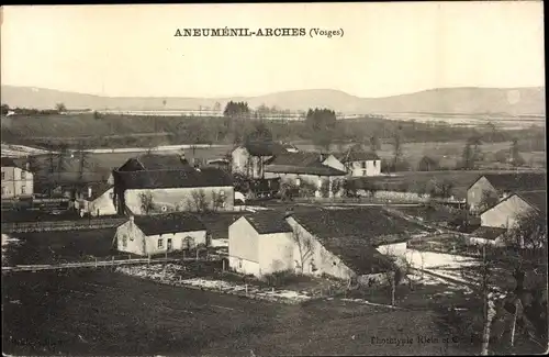 Ak  Aneuménil Arches Vosges, Dorfansicht