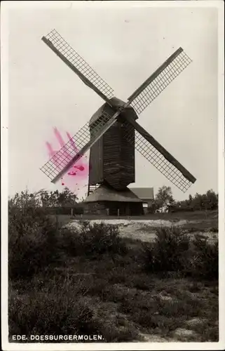 Ak Ede Gelderland Niederlande, Doesburgermolen, Windmühle