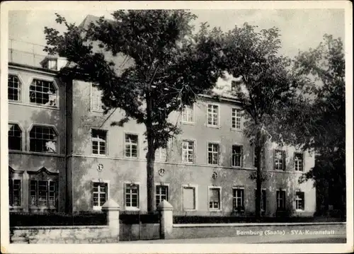 Ak Bernburg an der Saale, SVA Kuranstalt