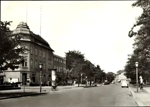 Ak Guben in der Niederlausitz, Wilhelm Pieck-Straße