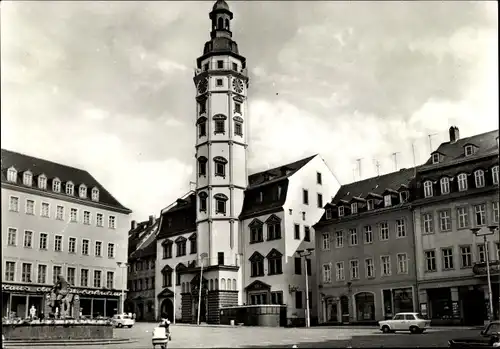 Ak Gera in Thüringen, Rathaus