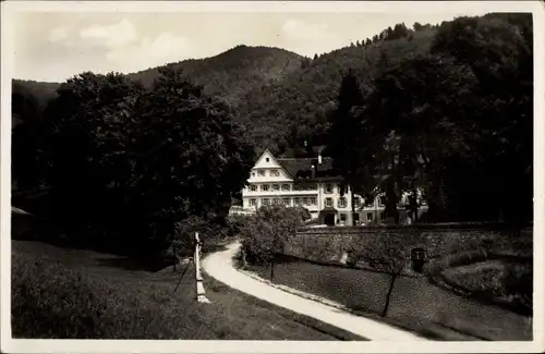 Ak Ödsbach Oberkirch im Renchtal Schwarzwald, Thermalbad Sulzbach, Außenansicht