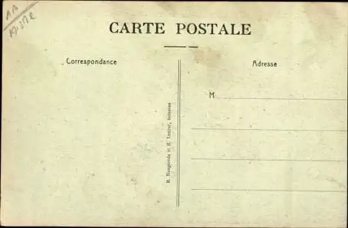 Ak Aisne, Chemin des Dames, La Ferme de la Malmaison