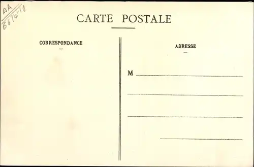 Ak Nomeny Meurthe et Moselle, La Rue Thierry de Boppart, Les Villes Martyres, zerstörtes Dorf