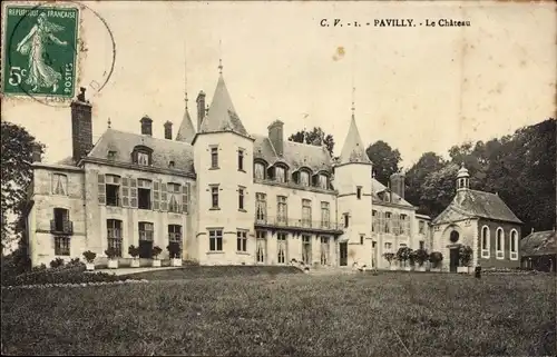 Ak Pavilly Seine Maritime, Le Château