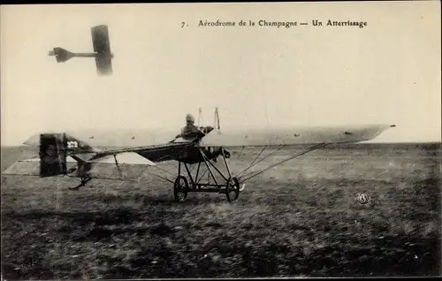 Ak Aviation, Aerodrome de la Champagne, Un Atterrissage