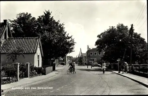 Ak Rockanje aan Zee Südholland Niederlande, Dorpsstraat