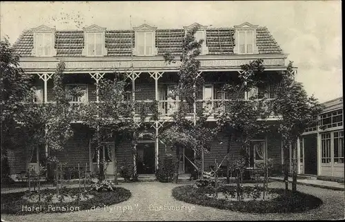 Ak Oostvoorne aan Zee Südholland, Hotel-Pension de Nymph