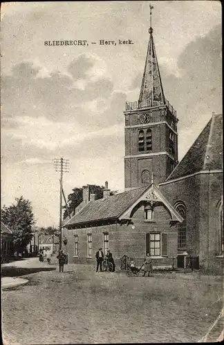 Ak Sliedrecht Südholland Niederlande, Herv. Kerk