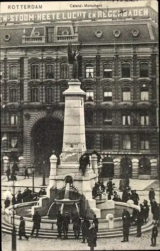 Ak Rotterdam Südholland Niederlande, Caland-Monument