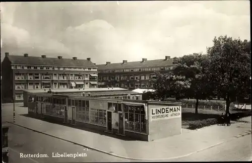 Ak Rotterdam Südholland Niederlande, Libellenplein