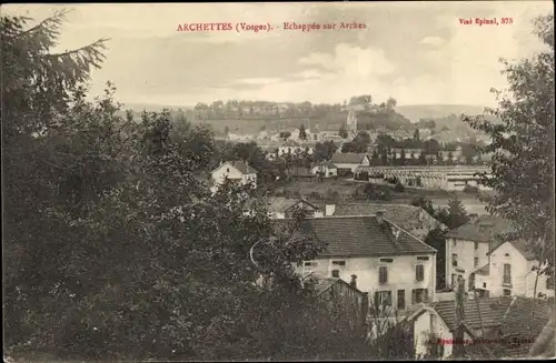 Ak Archettes Vosges, Echappée sur Arches, Gesamtansicht