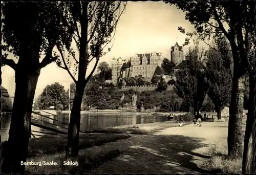 Ak Bernburg an der Saale, Schloss