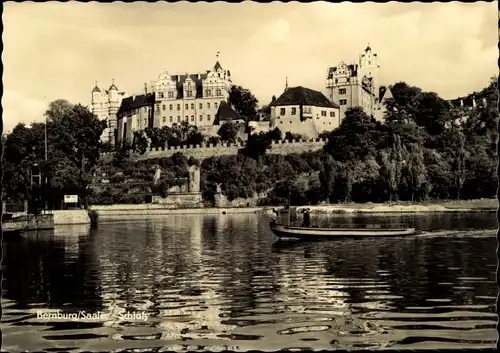 Ak Bernburg an der Saale, Schloss