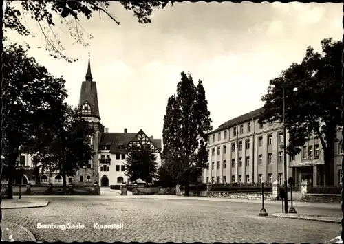 Ak Bernburg an der Saale Salzlandkreis, Kuranstalt