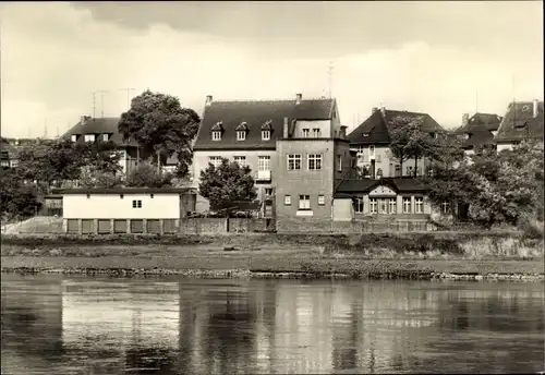 Ak Coswig in Anhalt, Jugendherberge Hermann Hagendal, Elbe